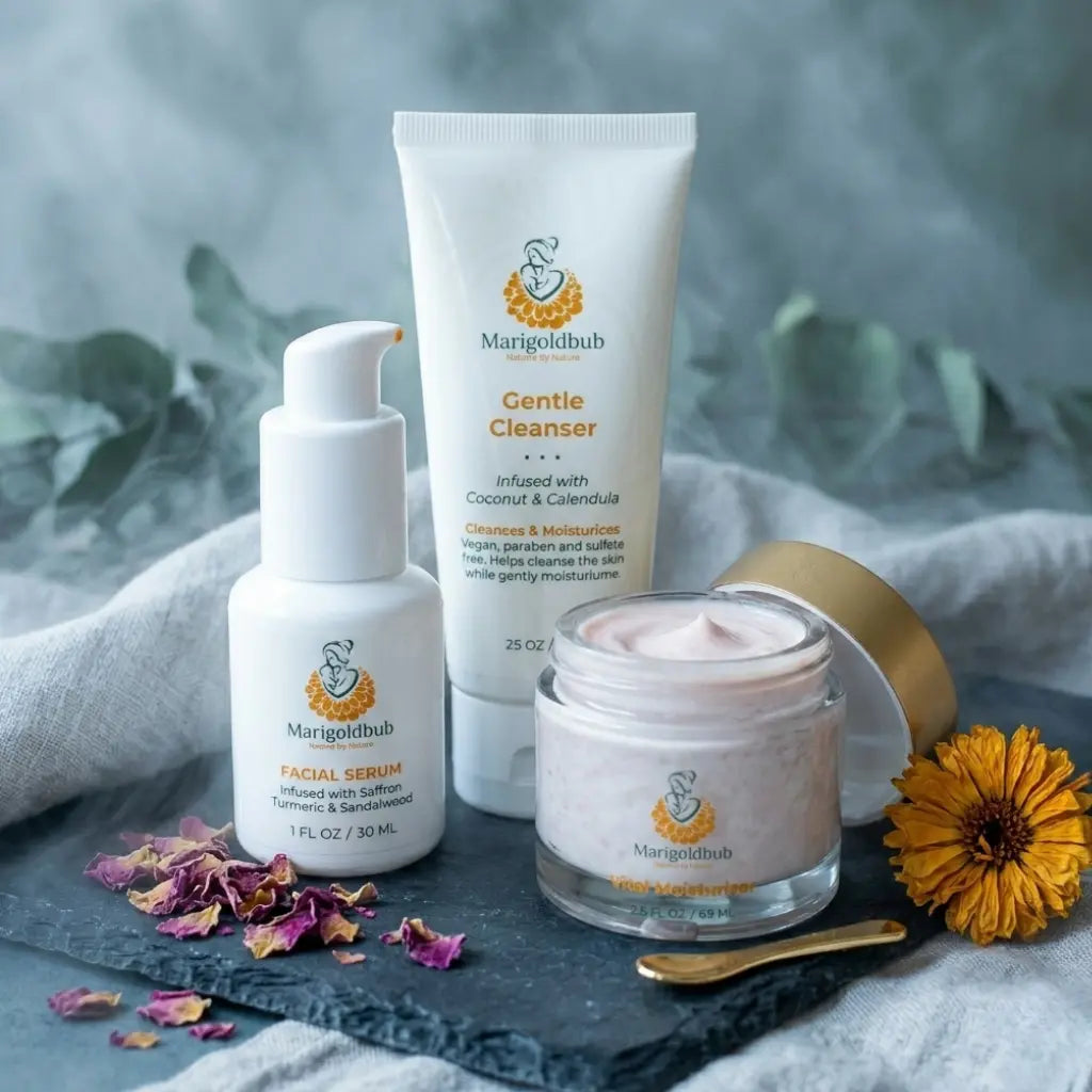 Daily Ritual Starter Bundle - Gentle Cleanser + Illuminating Serum + Vital Moisturizer-0